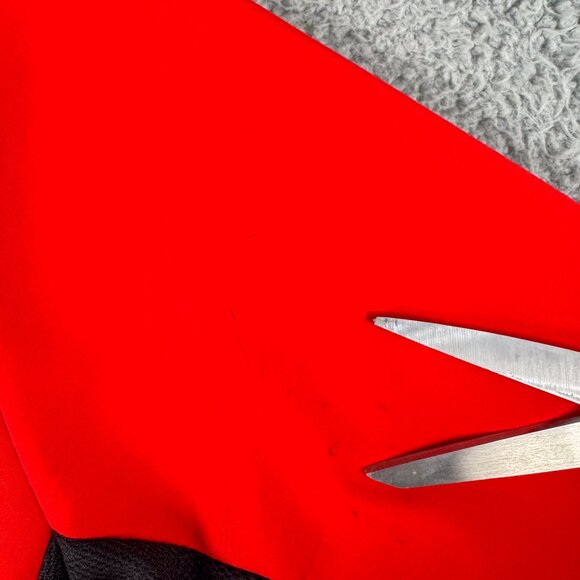 Mavic Cycling Jacket Mens Medium Red Black Thermo Lined Bicycle Road Race Bike - Picture 4 of 16